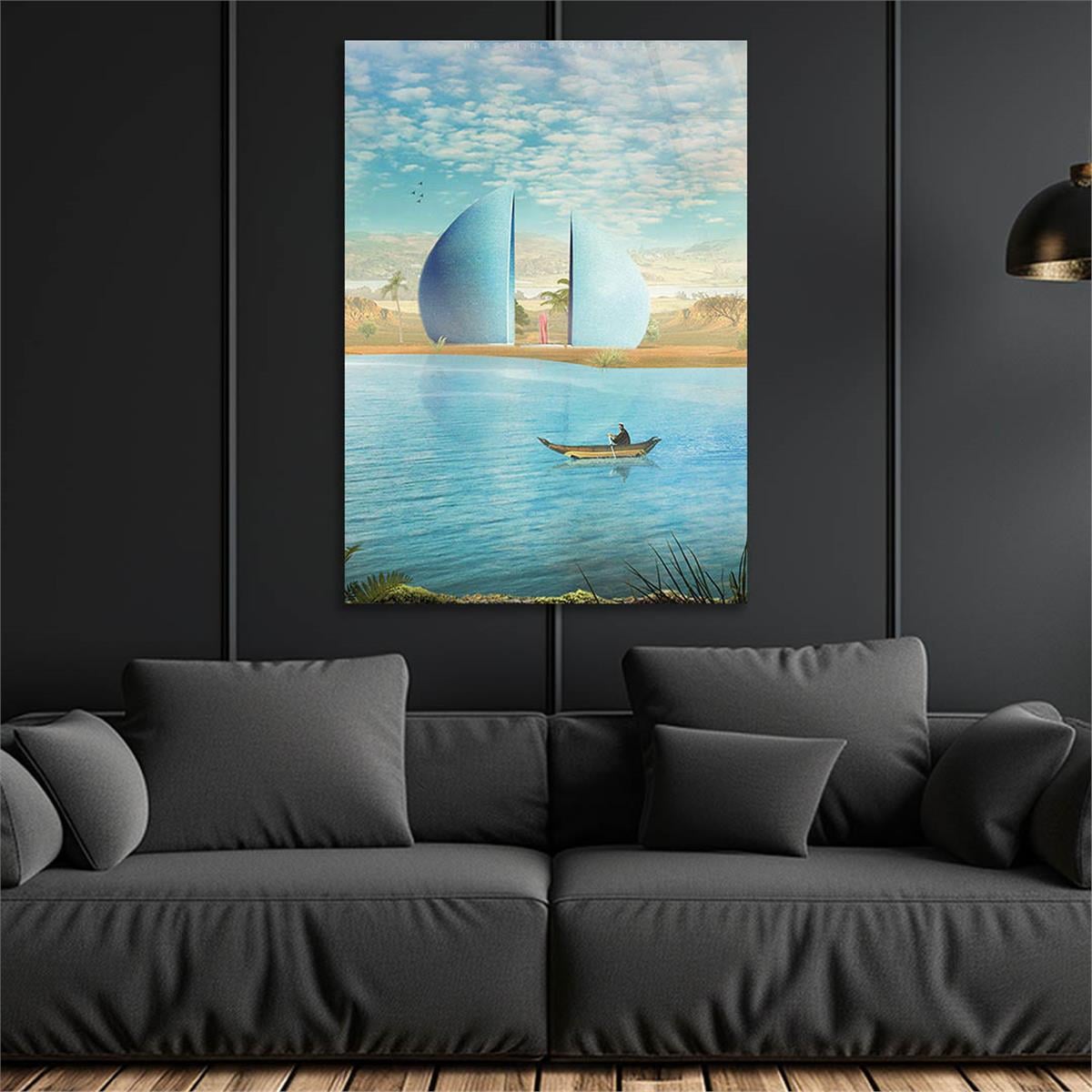 Tempered Glasss Wall Arts Art-Themed