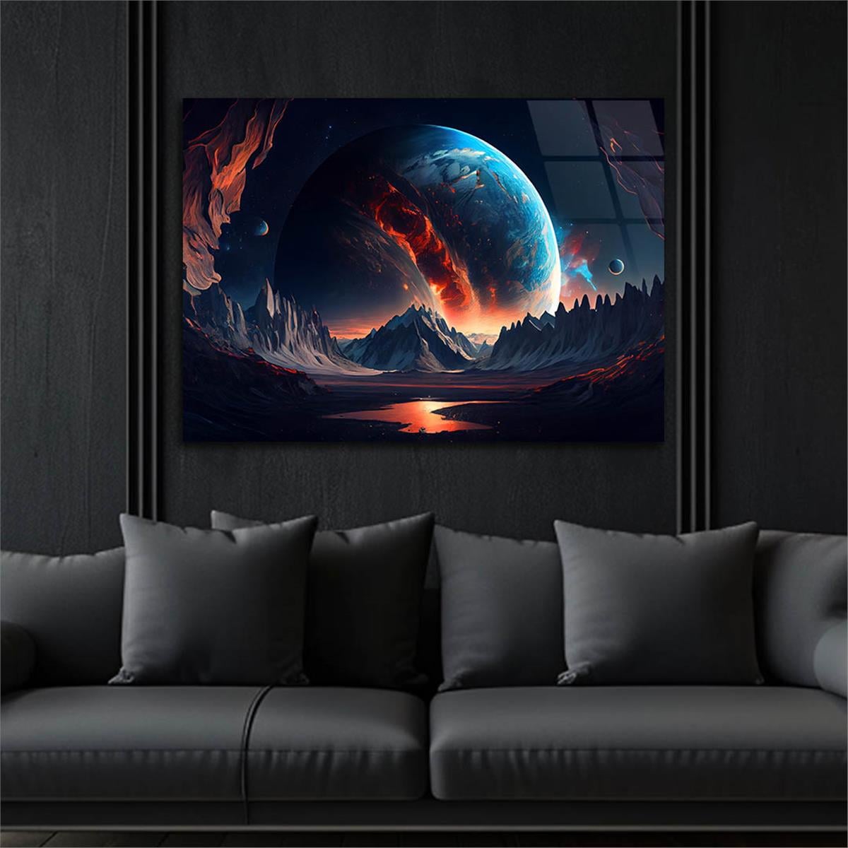 Sanat Temalı Cam Tablo 488