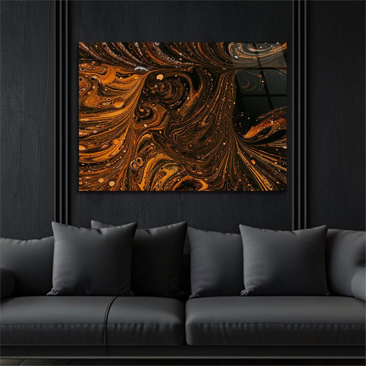 Sanat Temalı Cam Tablo 541