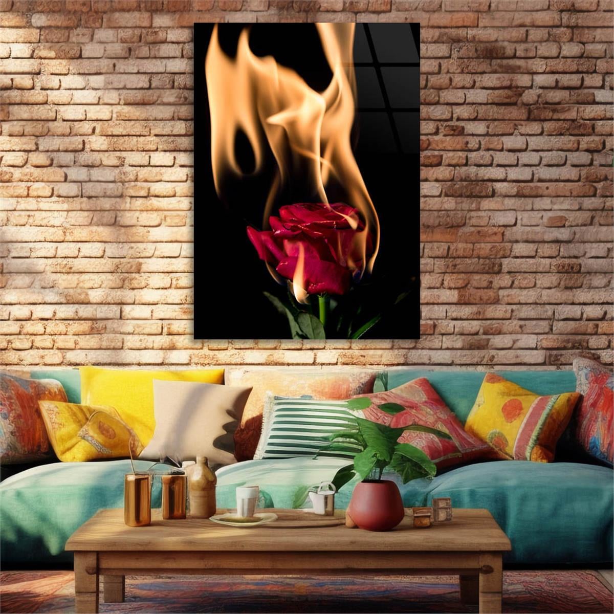 Tempered Glasss Wall Arts Art-Themed