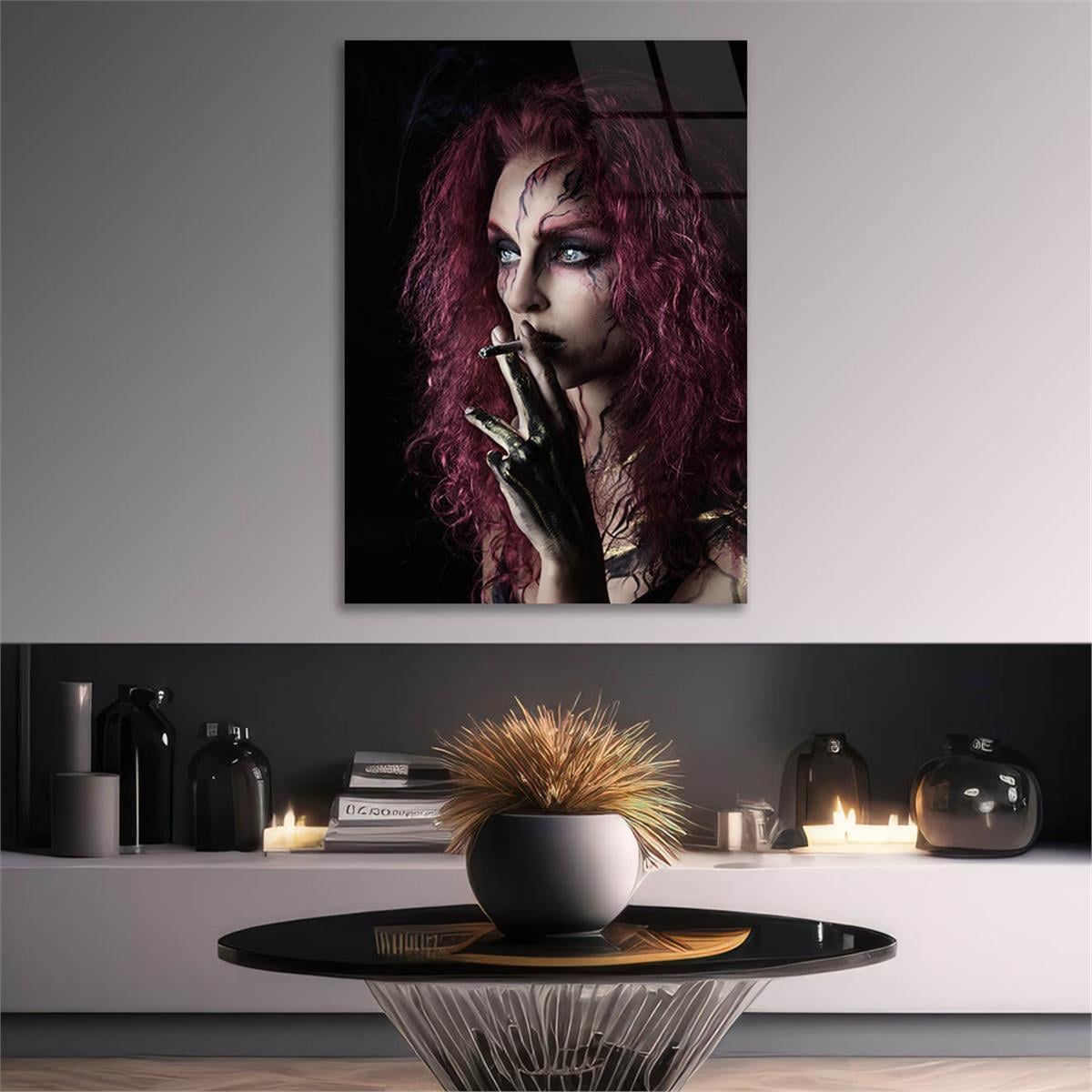 Tempered Glasss Wall Arts Art-Themed