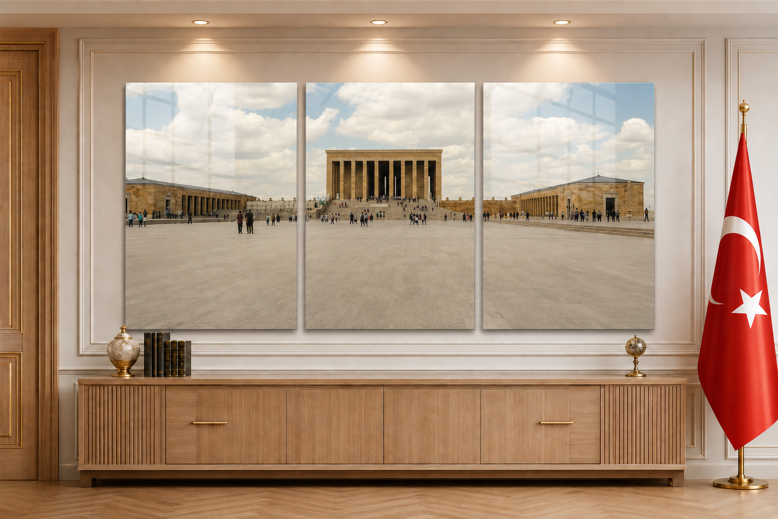Anıtkabir Glasschilderijset