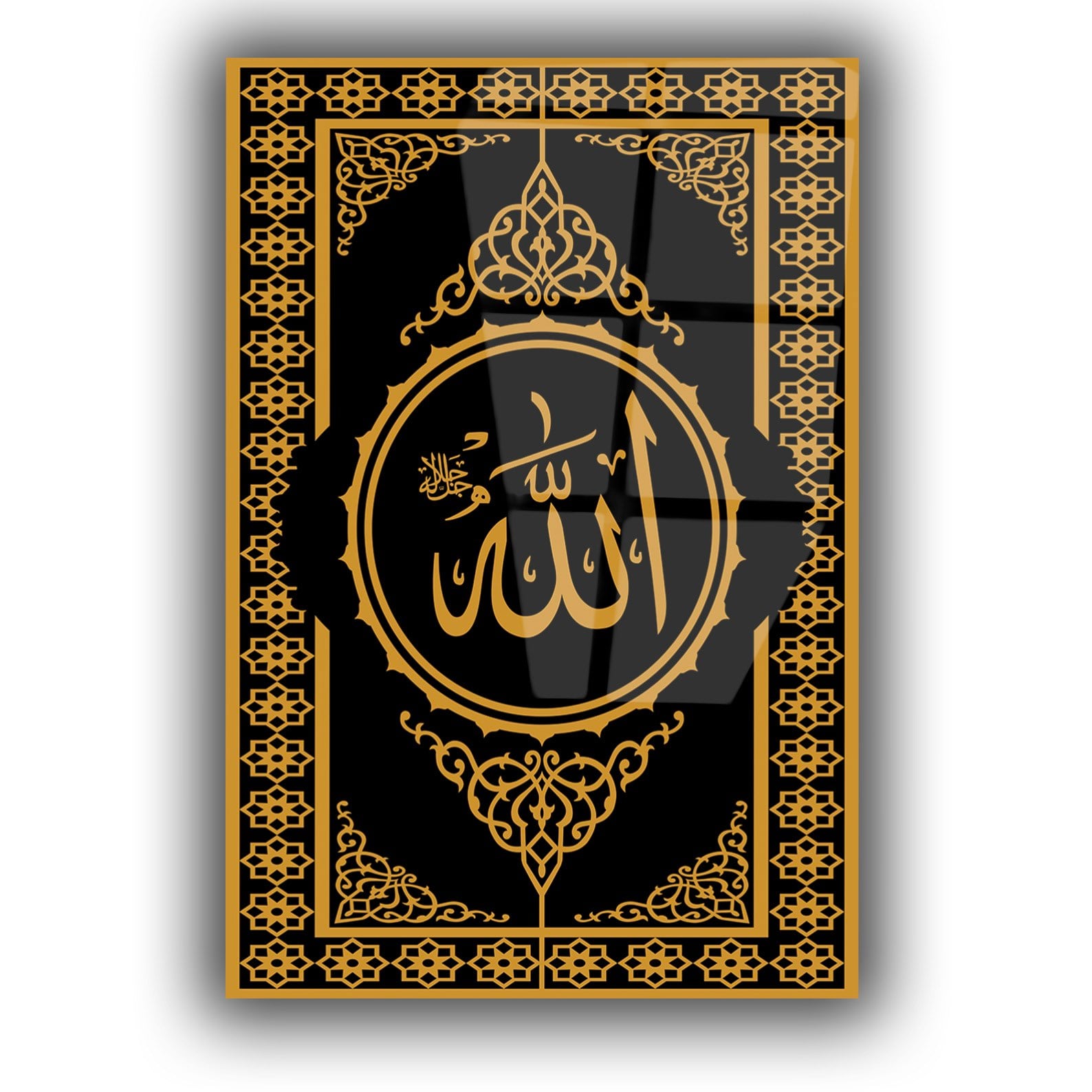 لوح زجاجي ديني