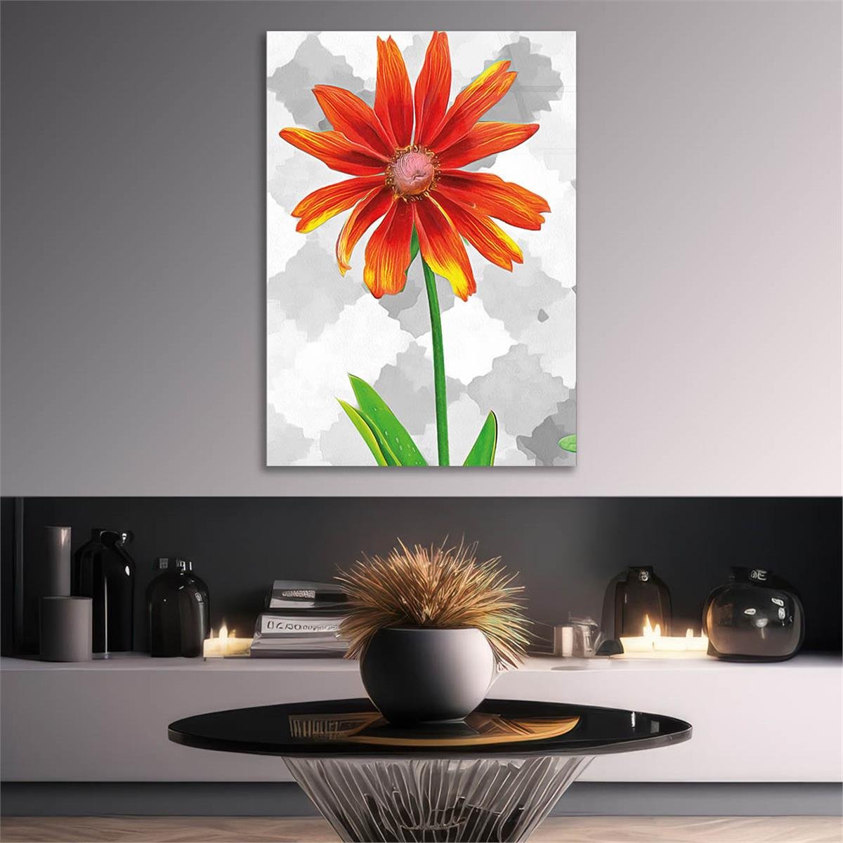 Tempered Glasss Wall Arts Art-Themed