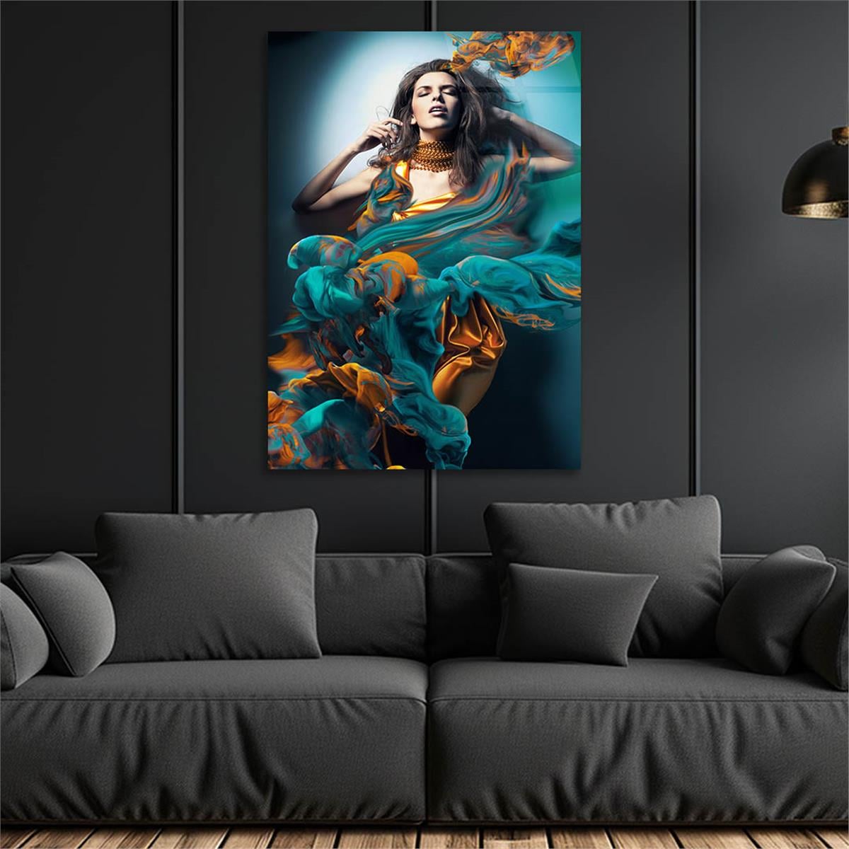 Tempered Glasss Wall Arts Art-Themed