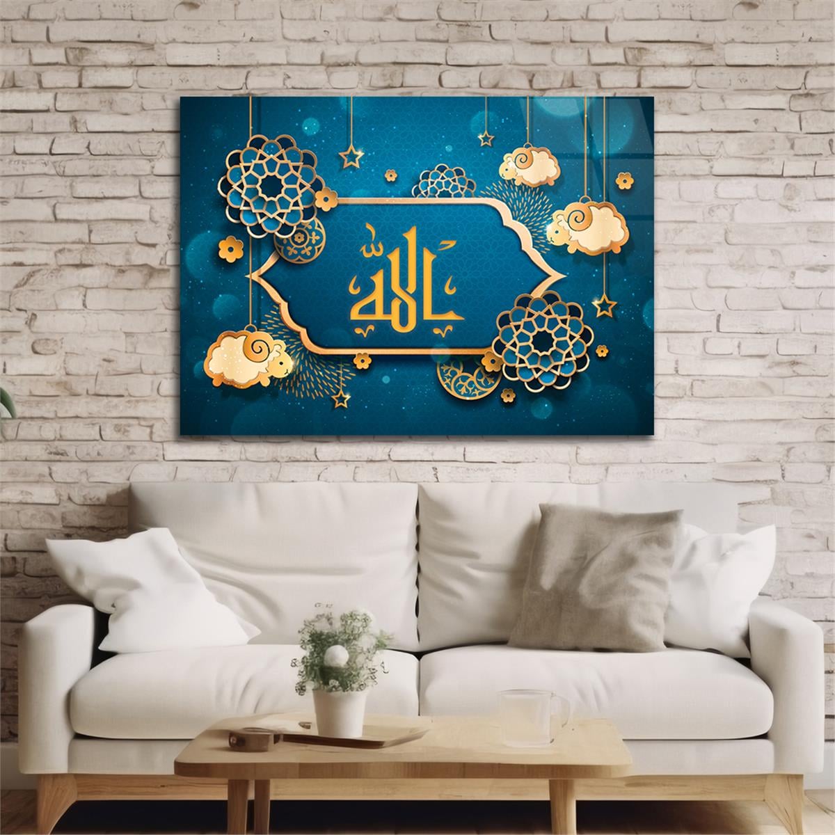 لوح زجاجي ديني