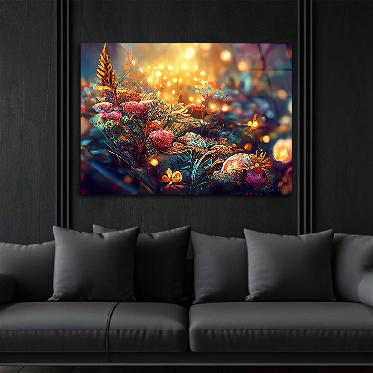 Sanat Temalı Cam Tablo 495