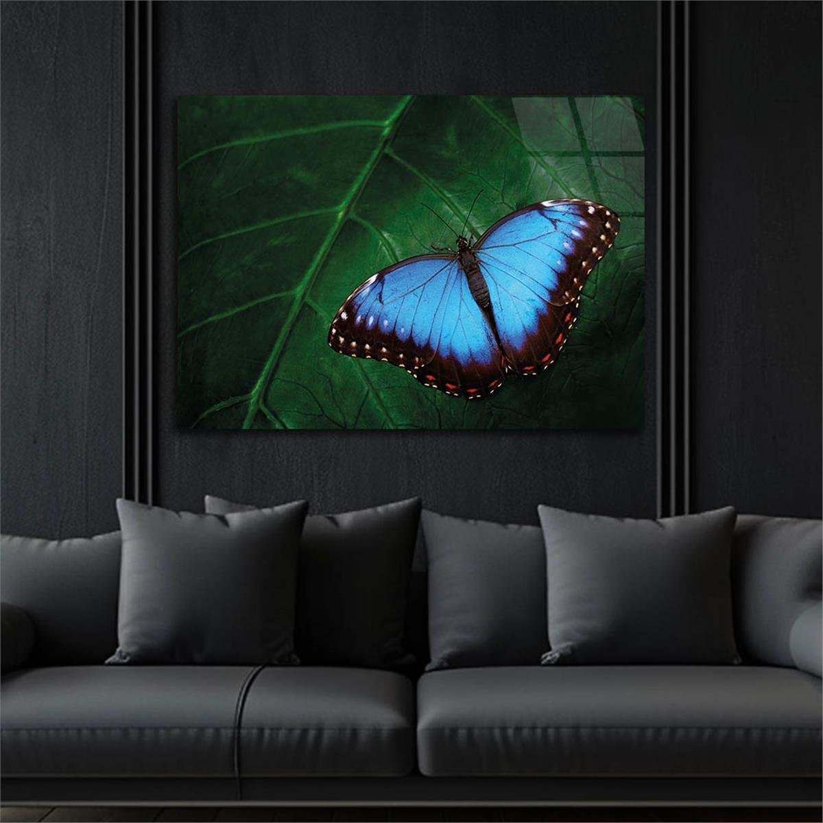 Tempered Glasss Wall Arts Natured-Themed