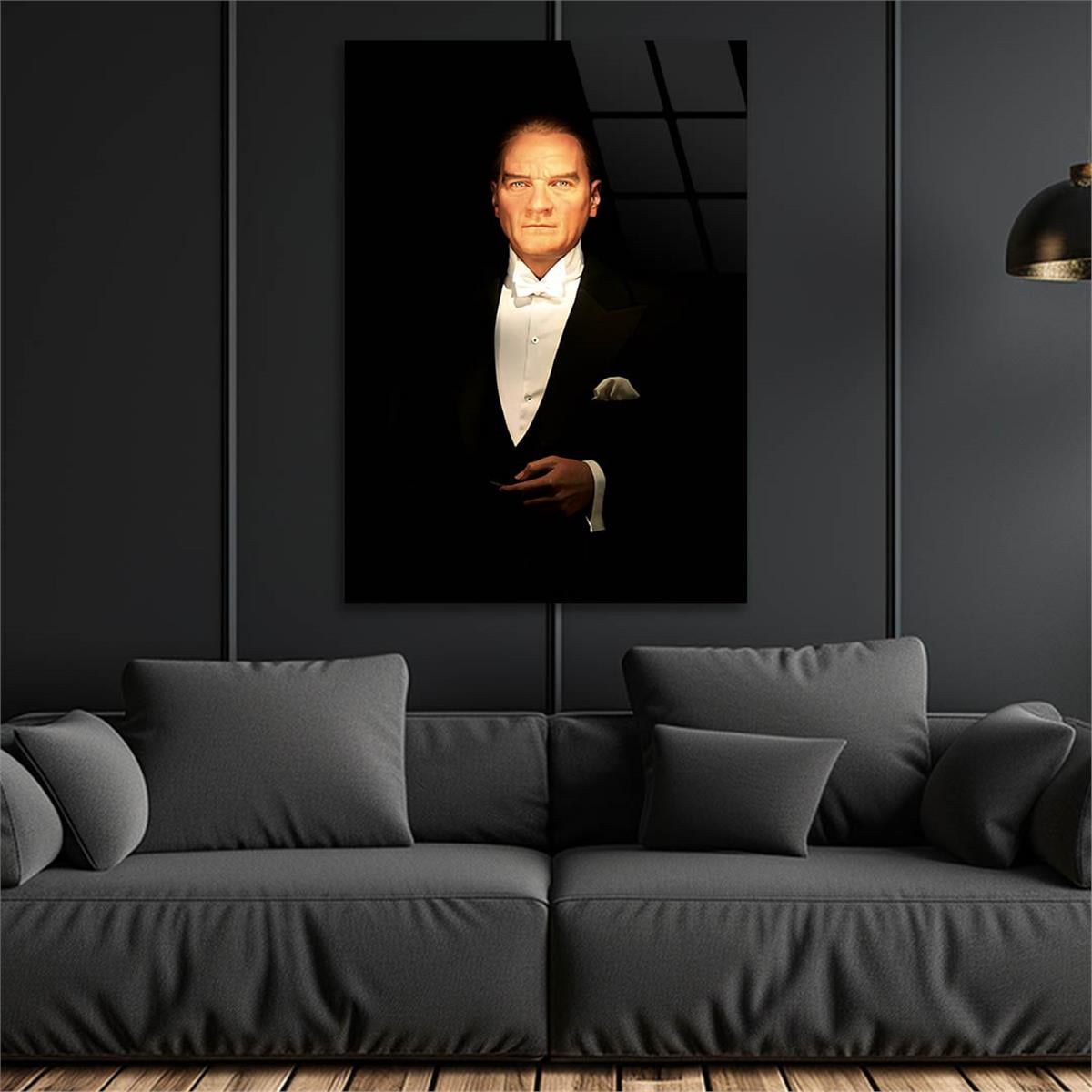 MUSTAFA KEMAL ATATÜRK Tempered Glasss Wall Art