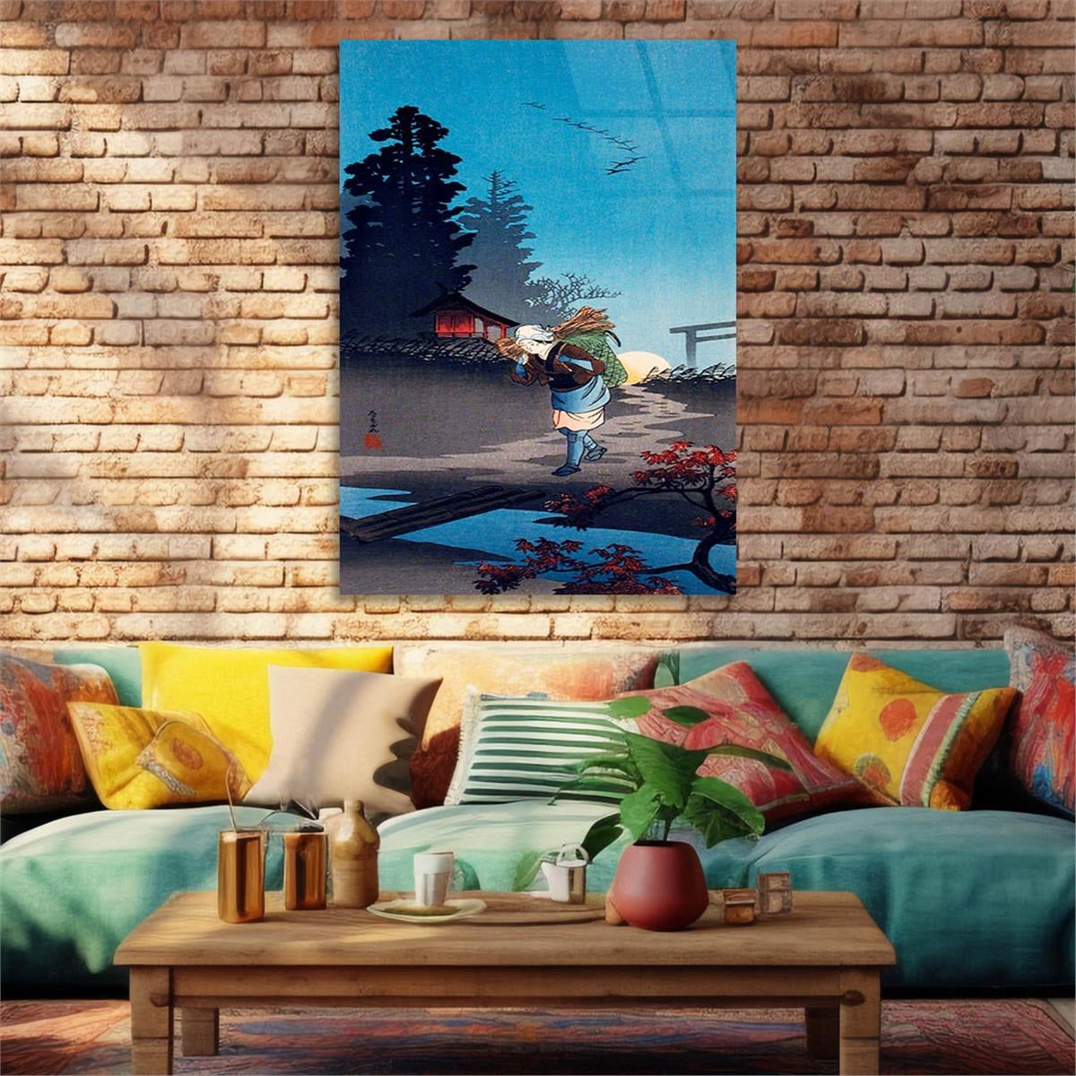 Tempered Glasss Wall Arts Art-Themed