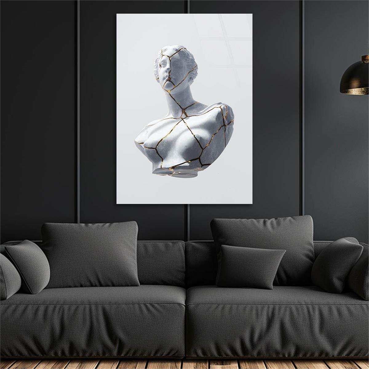 Tempered Glasss Wall Arts Art-Themed
