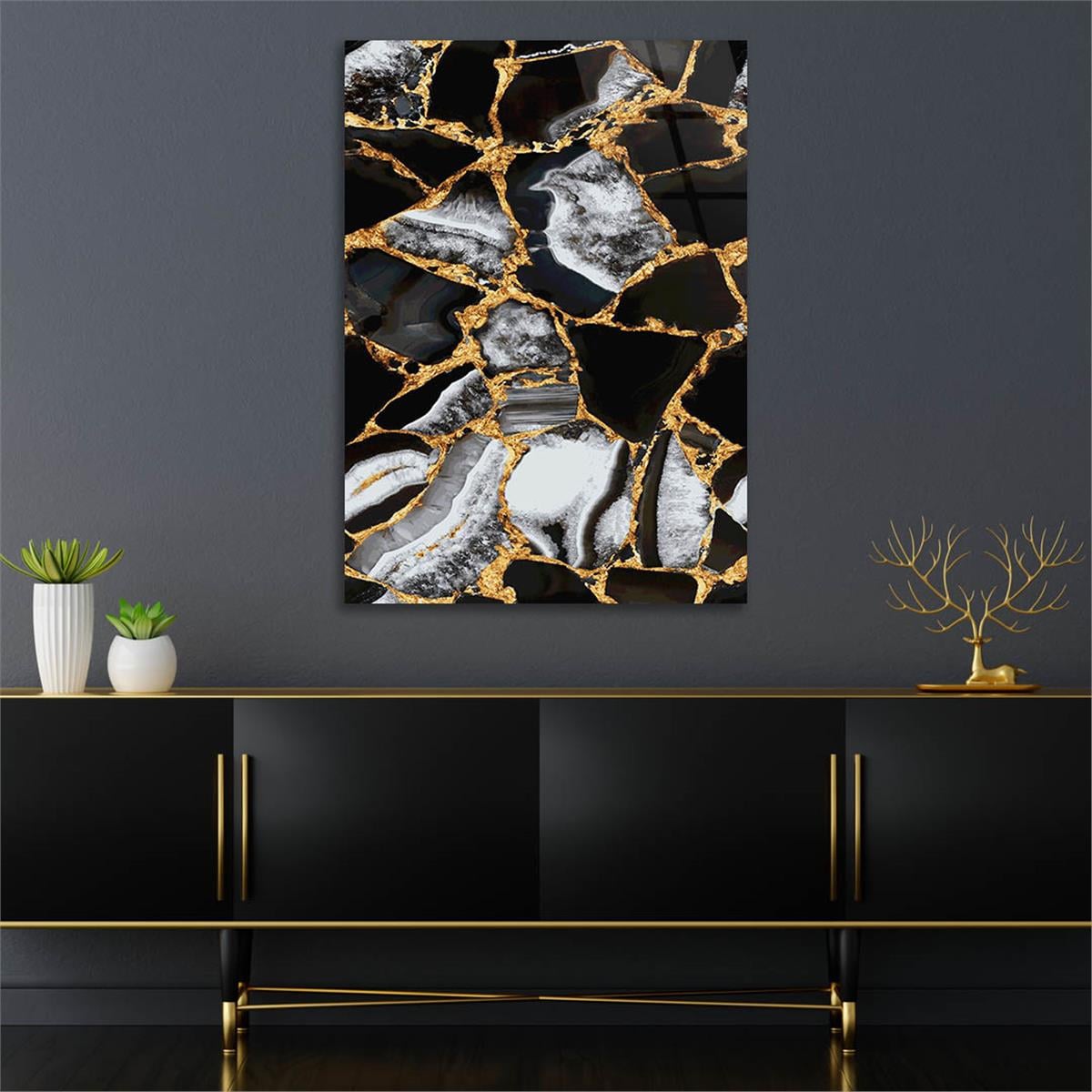 Tempered Glasss Wall Arts Art-Themed