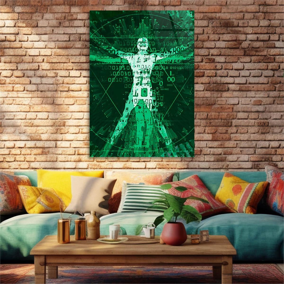 Tempered Glasss Wall Arts Art-Themed