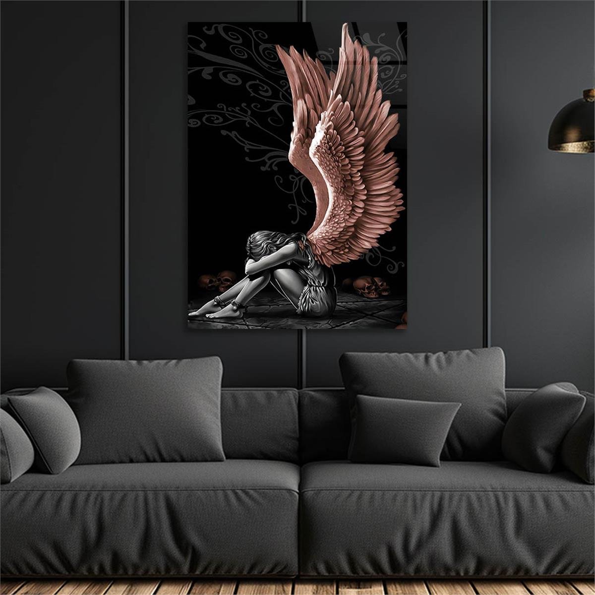 Tempered Glasss Wall Arts Art-Themed