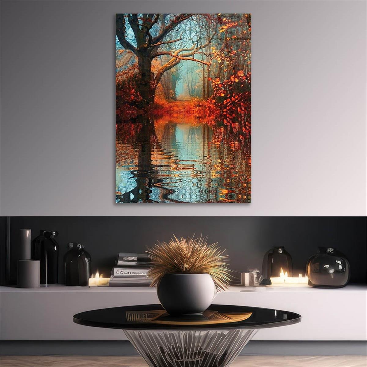 Tempered Glasss Wall Arts Art-Themed
