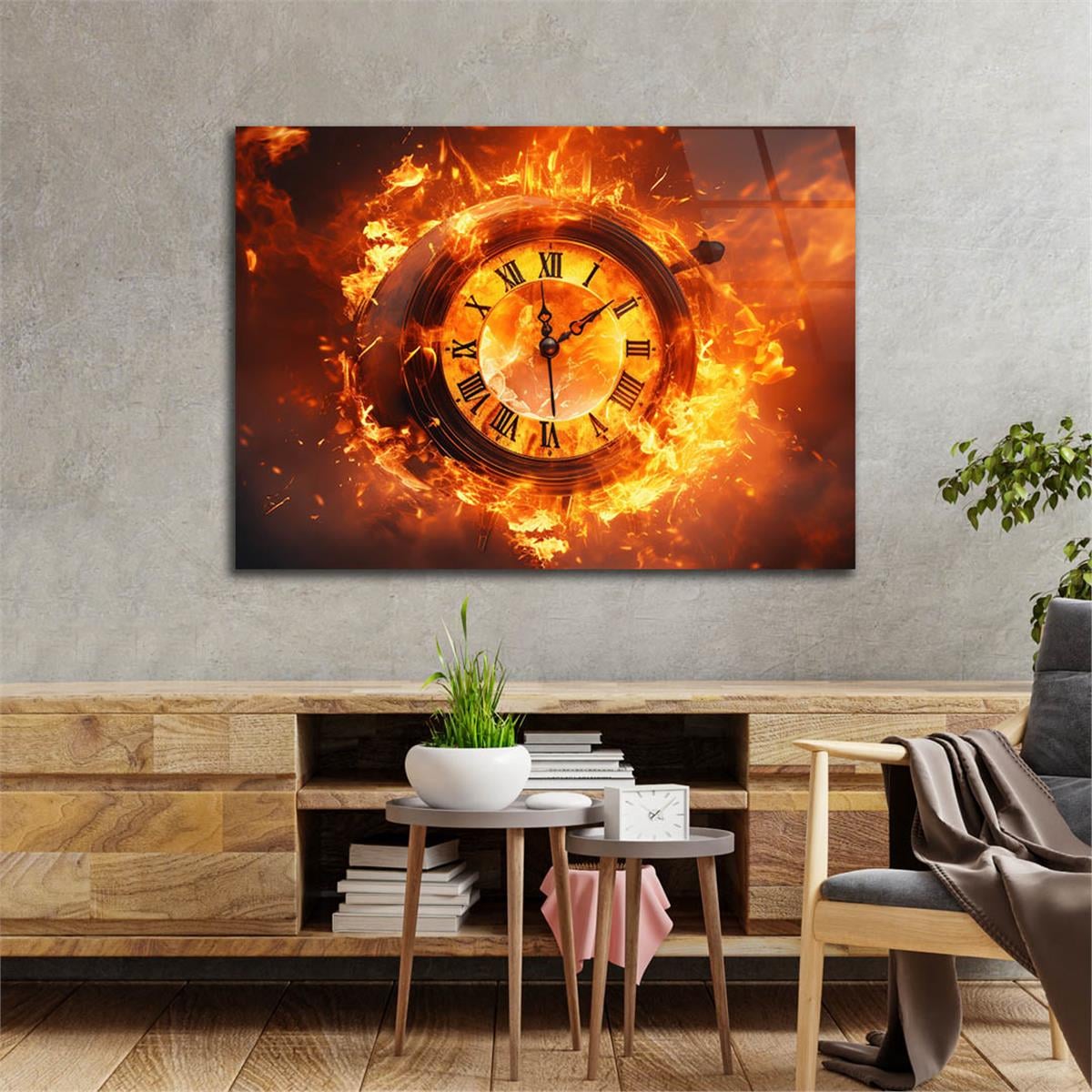 Sanat Temalı Cam Tablo 575