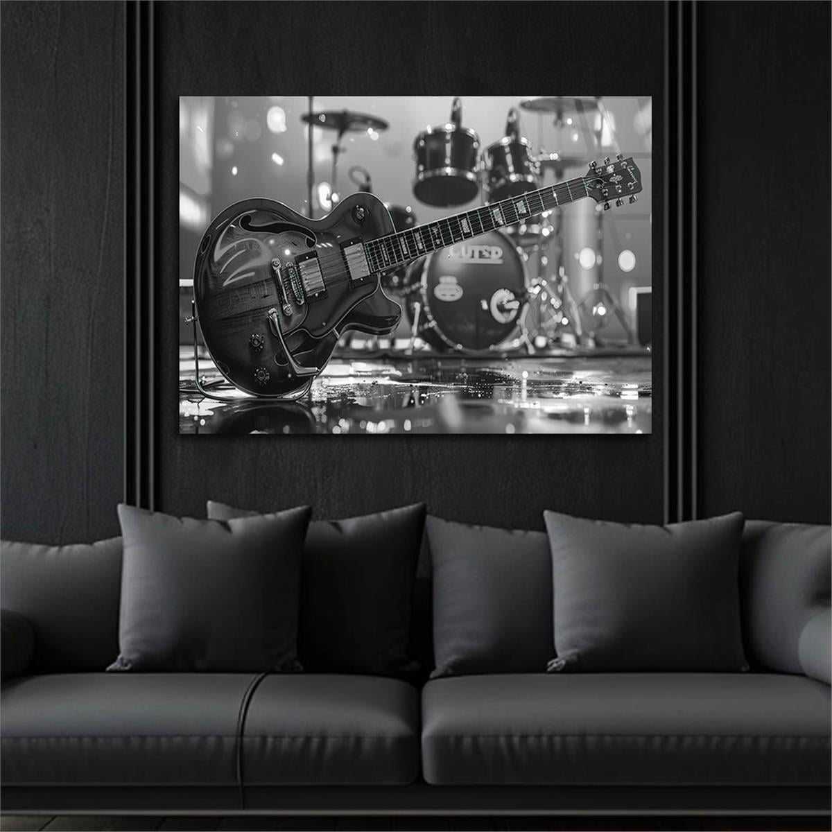 Yatay Sanat Temalı Cam Tablo 588