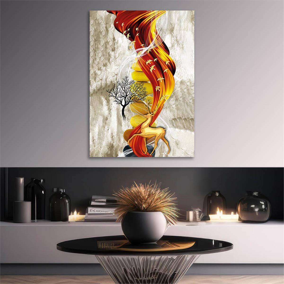Tempered Glasss Wall Arts Art-Themed