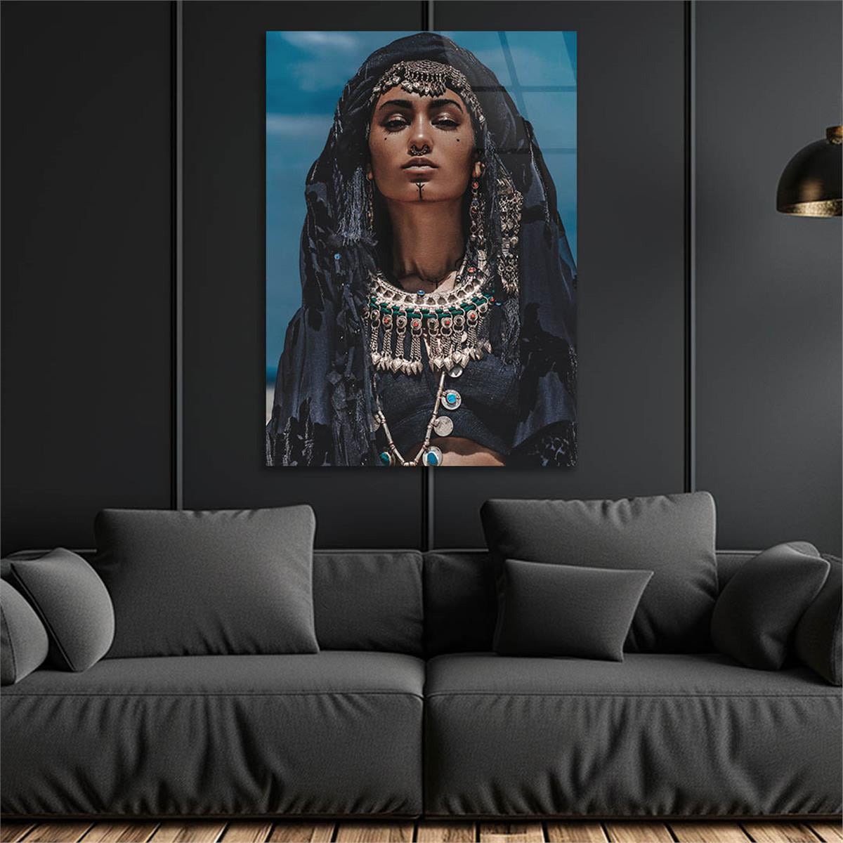 Tempered Glasss Wall Arts Art-Themed