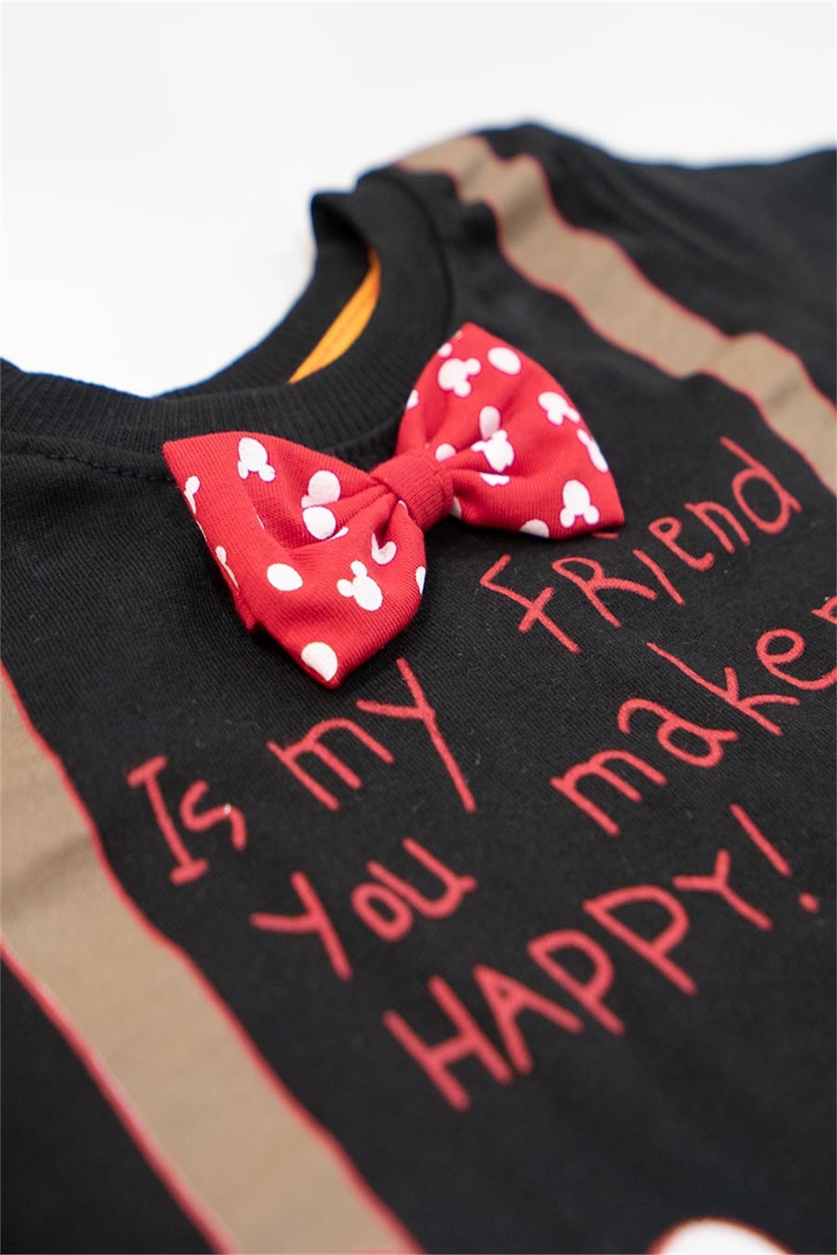 Mickey Mouse Takım-Siyah