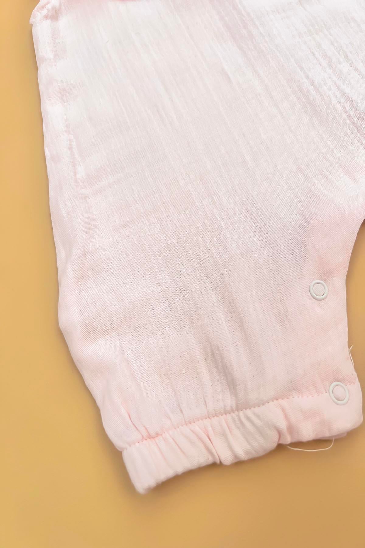 Pembe Müslin Tulum