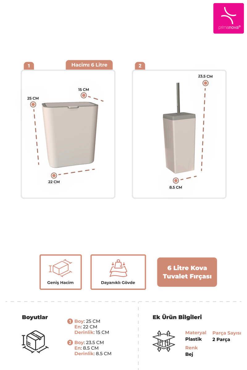 ANS FLIP 2Lİ BANYO SETİ-BEJ M-SAS19-09