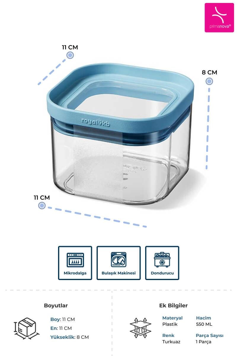 ANS SEOUL KURU GIDA SAKLAMA KABI SQ.AS 550ML M-SK06-16-02