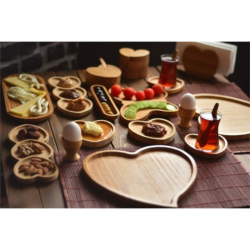 Bambum Bouquet 22 Parça Bambu Kahvaltı Takımı