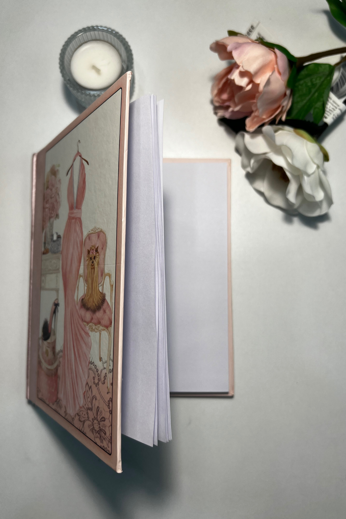 GFT PEMBE ELBİSELİ DEFTER GP0408