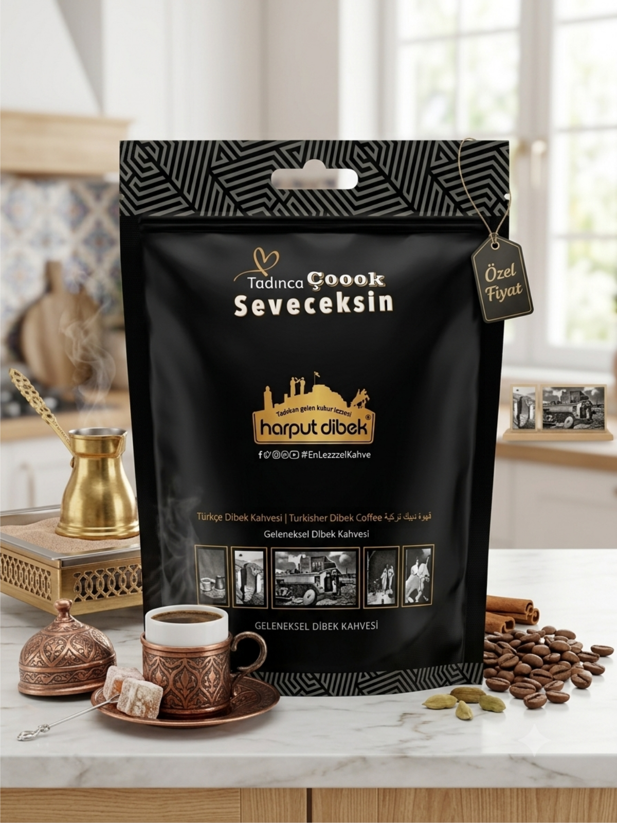HDK HARPUT DİBEK KAHVESİ 2'Lİ 125 GR