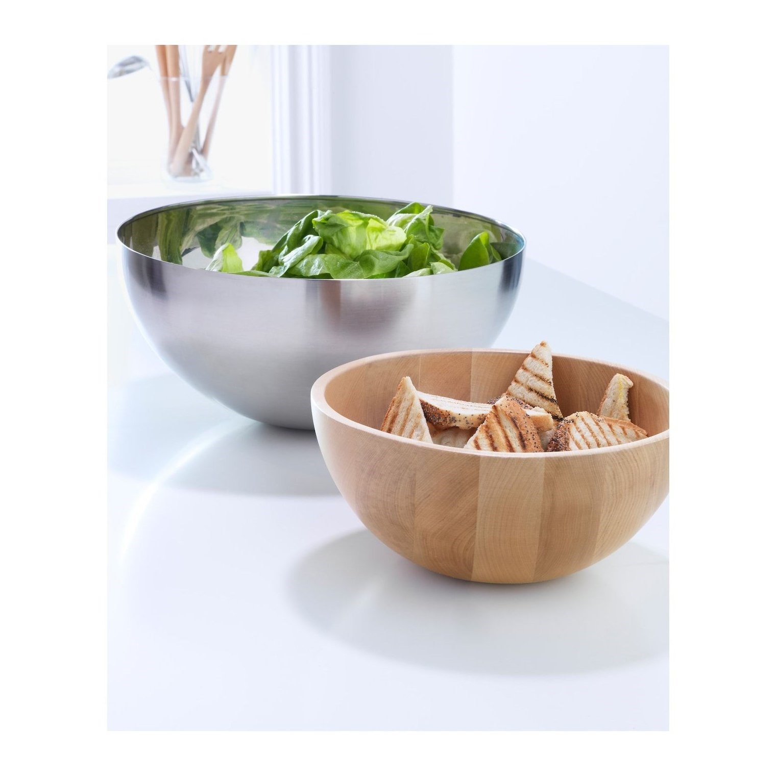 IKE BLANDA MATT BAMBU SERVİS KASESİ BAMBU 20 CM 20214340