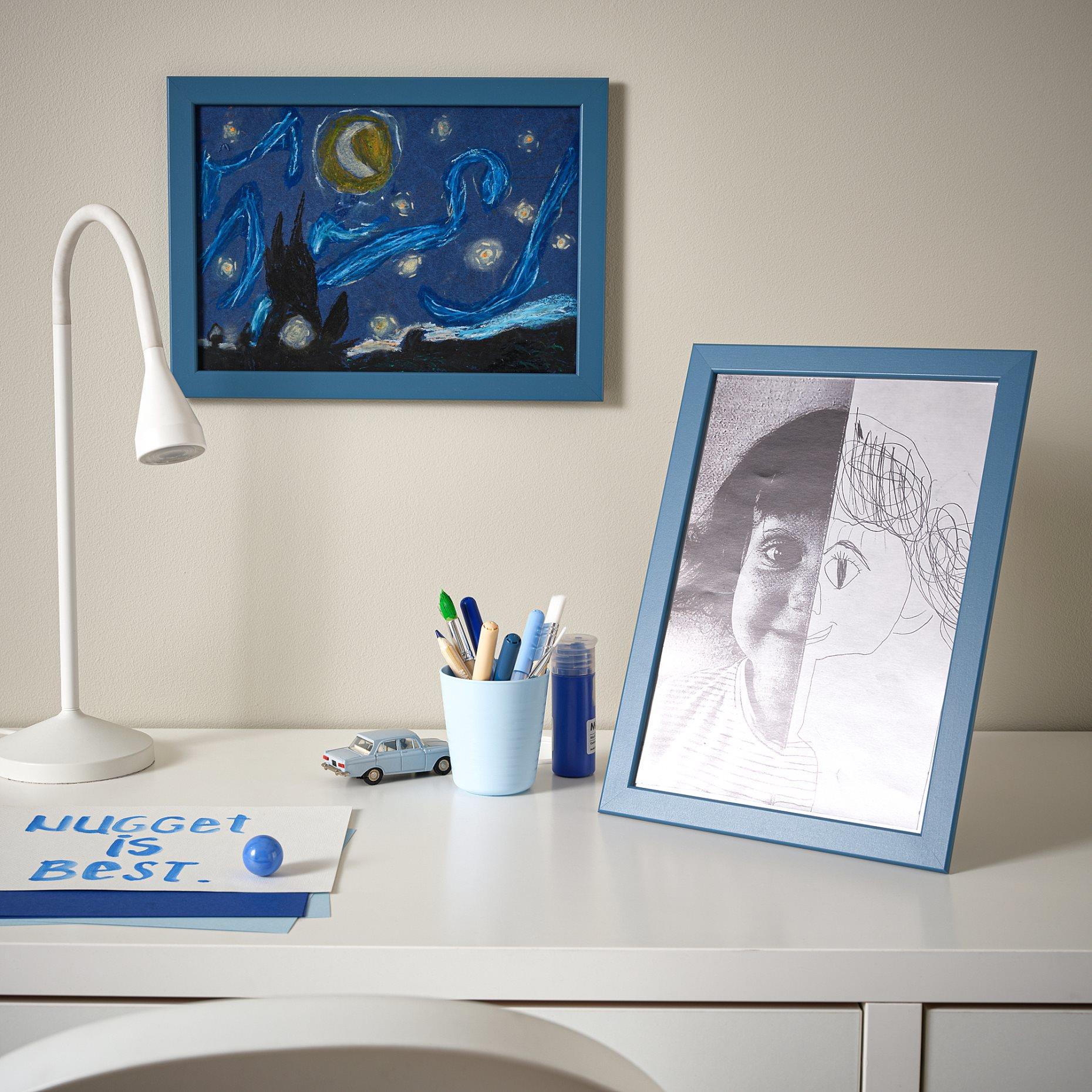 IKE FISKBO RENKLİ ÇERÇEVE MAVİ 21X30 CM 40584929