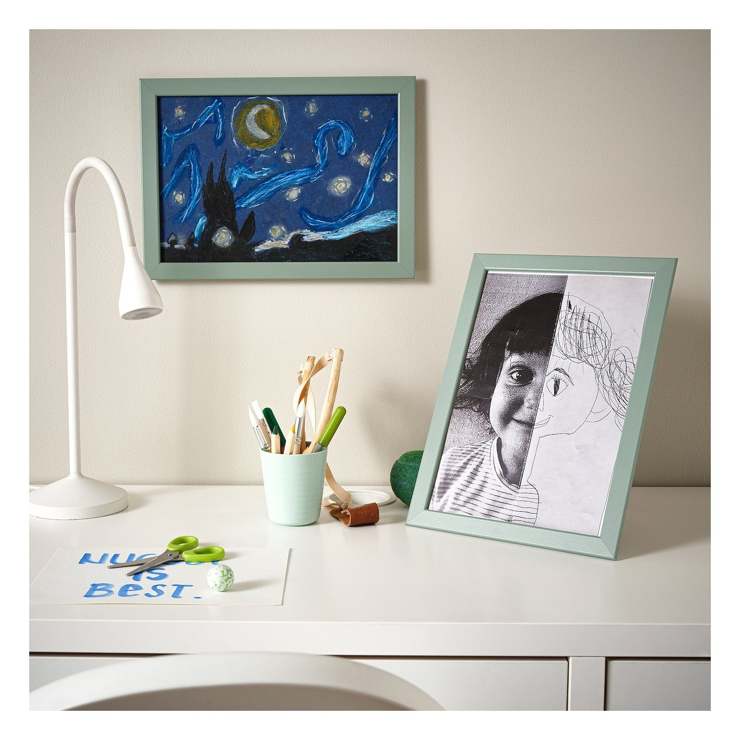 IKE FISKBO RENKLİ ÇERÇEVE YEŞİL 21X30 CM 30584915