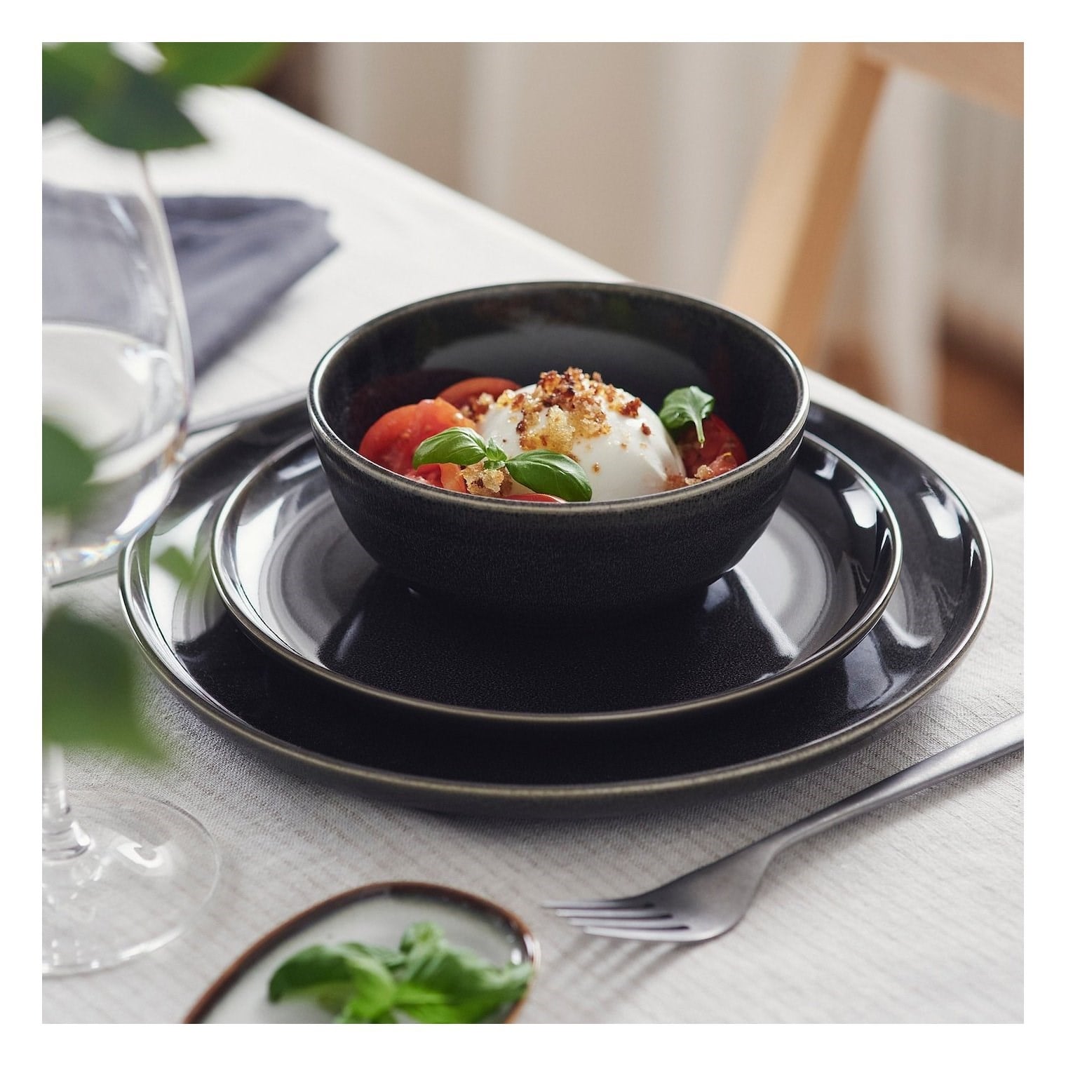IKE GLADELIG KASE KOYU GRİ 14 CM 10597018