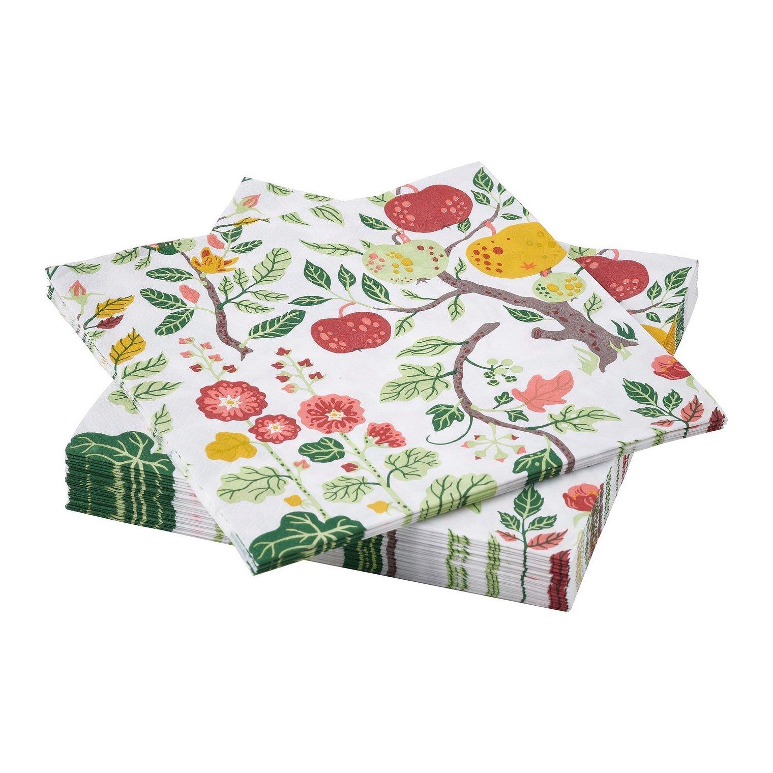 IKE HAVSBRAXEN DESENLİ PEÇETE ÇOK RENKLİ 33X33 CM 30 ADET 10607710