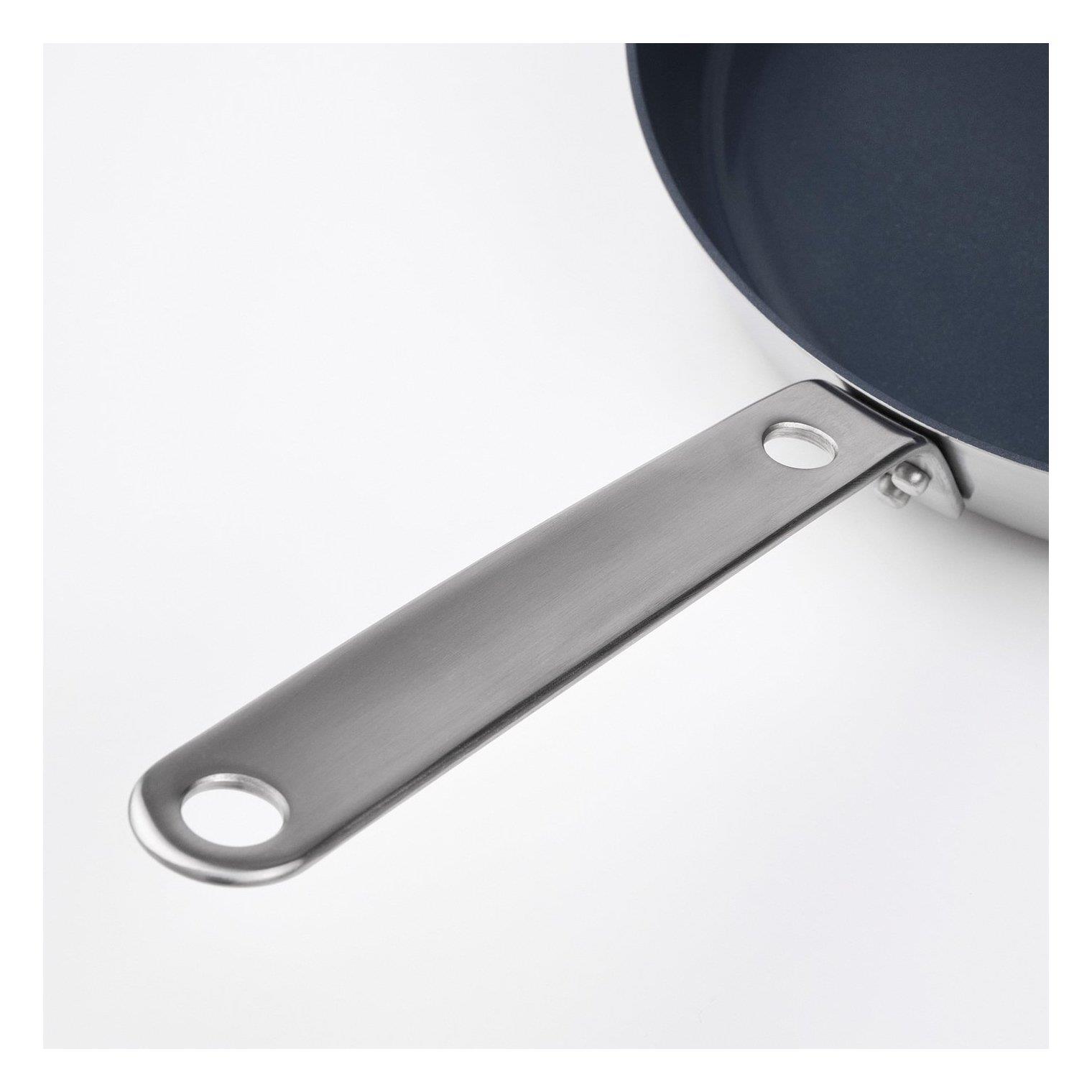 IKE HEMKOMST KIZARTMA TAVASI YAPIŞMAZ KAPLAMA-PASLANMAZ ÇELİK  24 CM 80580095