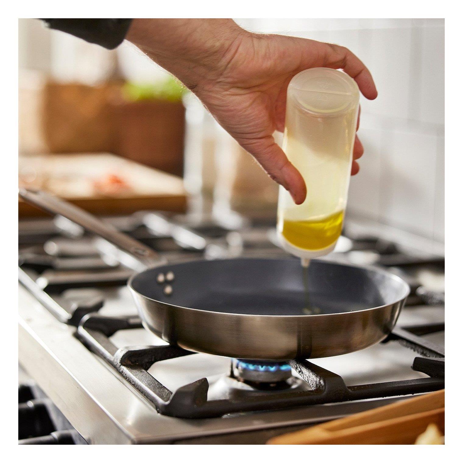 IKE HEMKOMST KIZARTMA TAVASI YAPIŞMAZ KAPLAMA-PASLANMAZ ÇELİK  24 CM 80580095