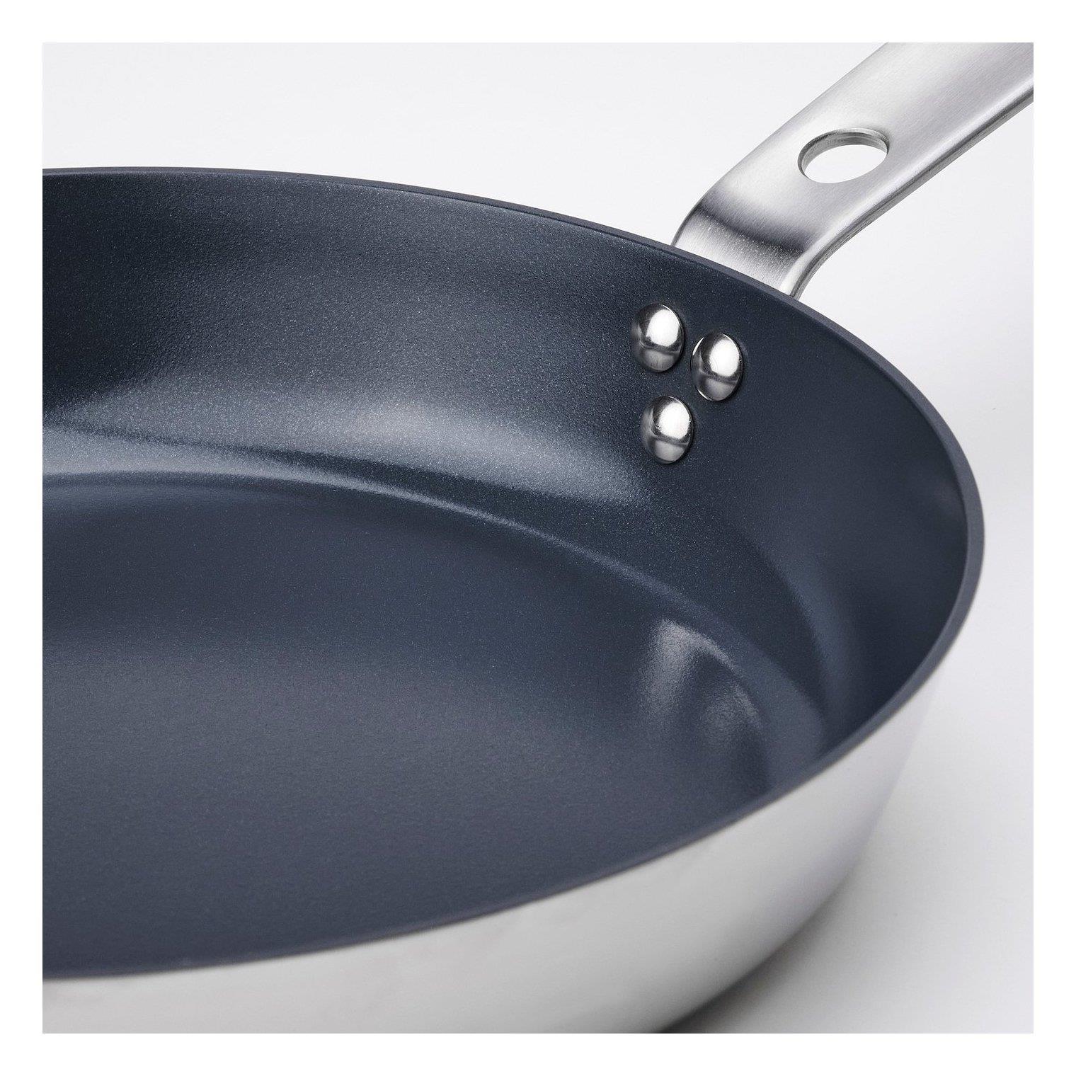 IKE HEMKOMST KIZARTMA TAVASI YAPIŞMAZ KAPLAMA-PASLANMAZ ÇELİK  24 CM 80580095