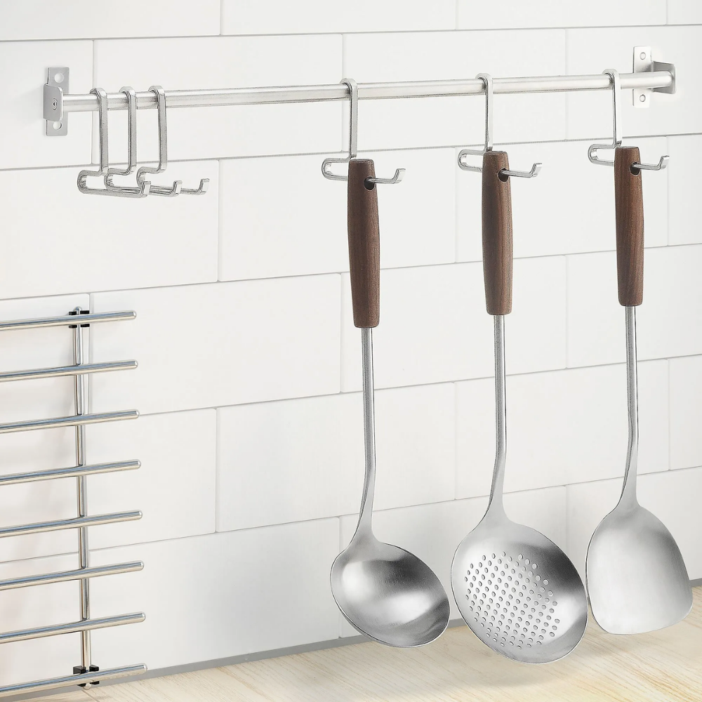 IKE SLITSTARK SPATULA PASLANMAZ ÇELİK-CEVİZ 37 CM 70522063
