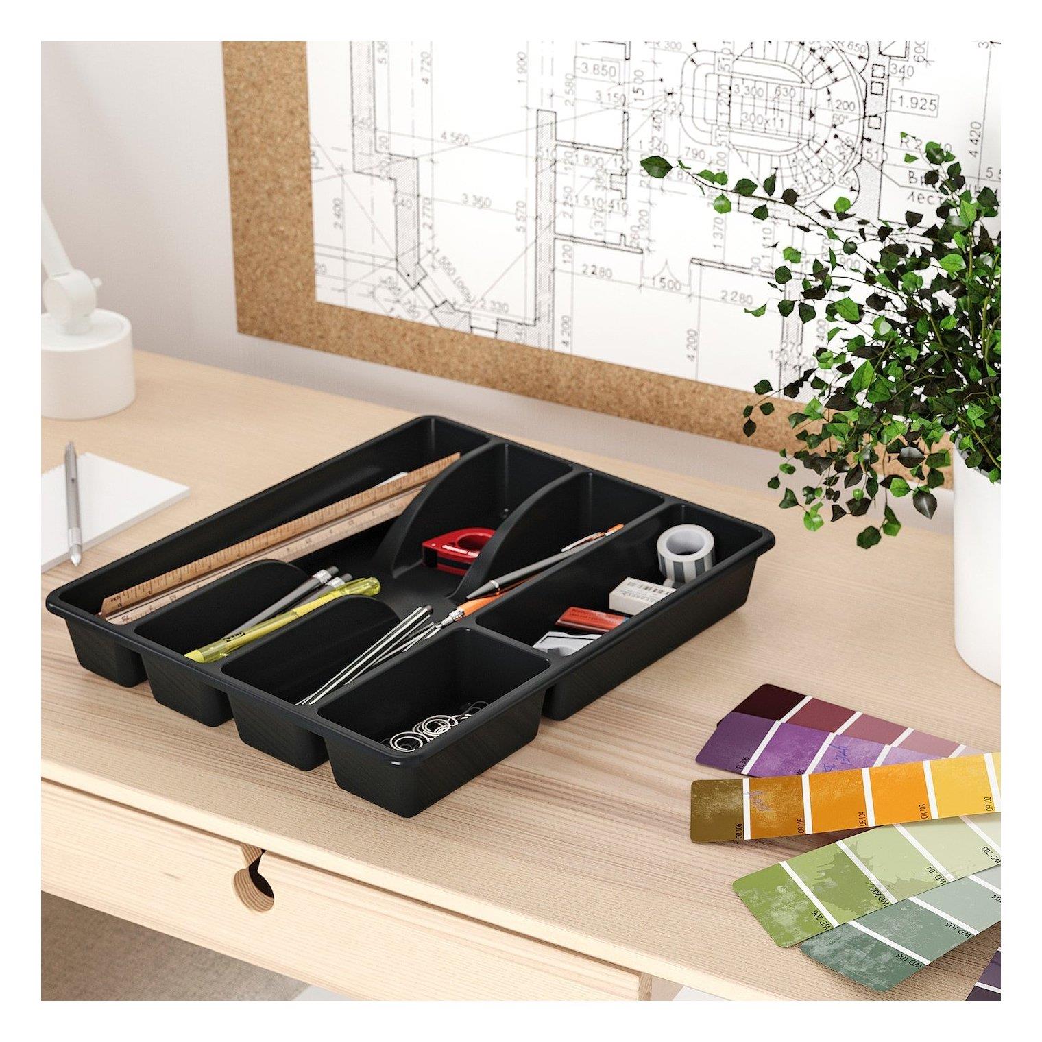 IKE SMACKER ÇEKMECE DÜZENLEYİCİ ANTRASİT 31X26 CM 10601459