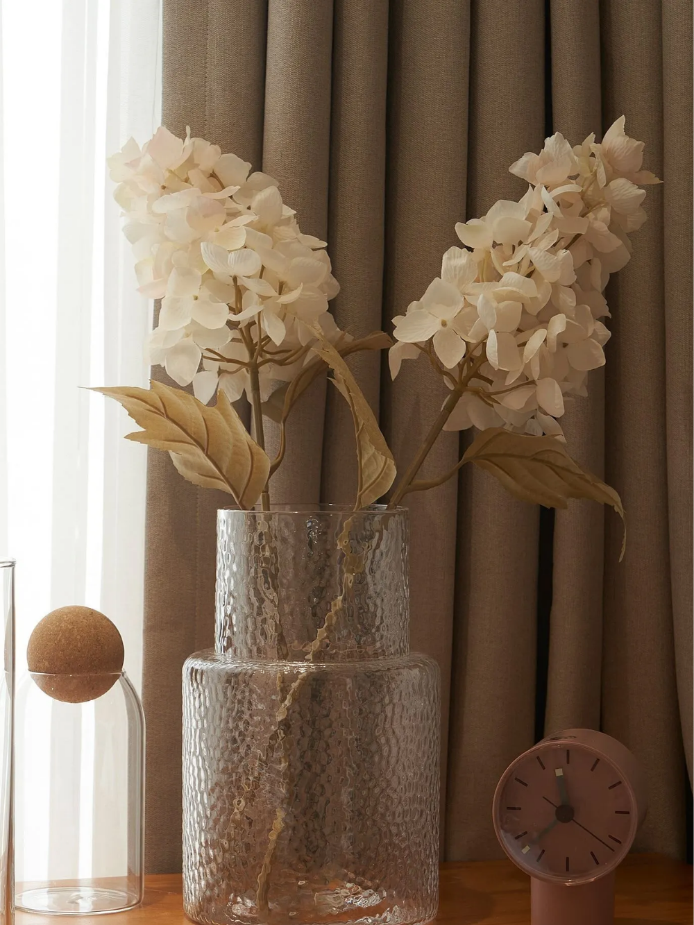 IKE SMYCKA YAPAY ÇİÇEK AÇIK PEMBE 45 CM ORTANCA 40560117