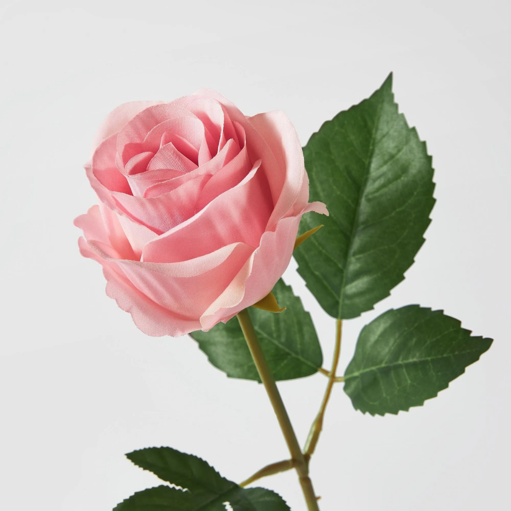 IKE SMYCKA YAPAY ÇİÇEK PEMBE 40 CM GÜL 20588749