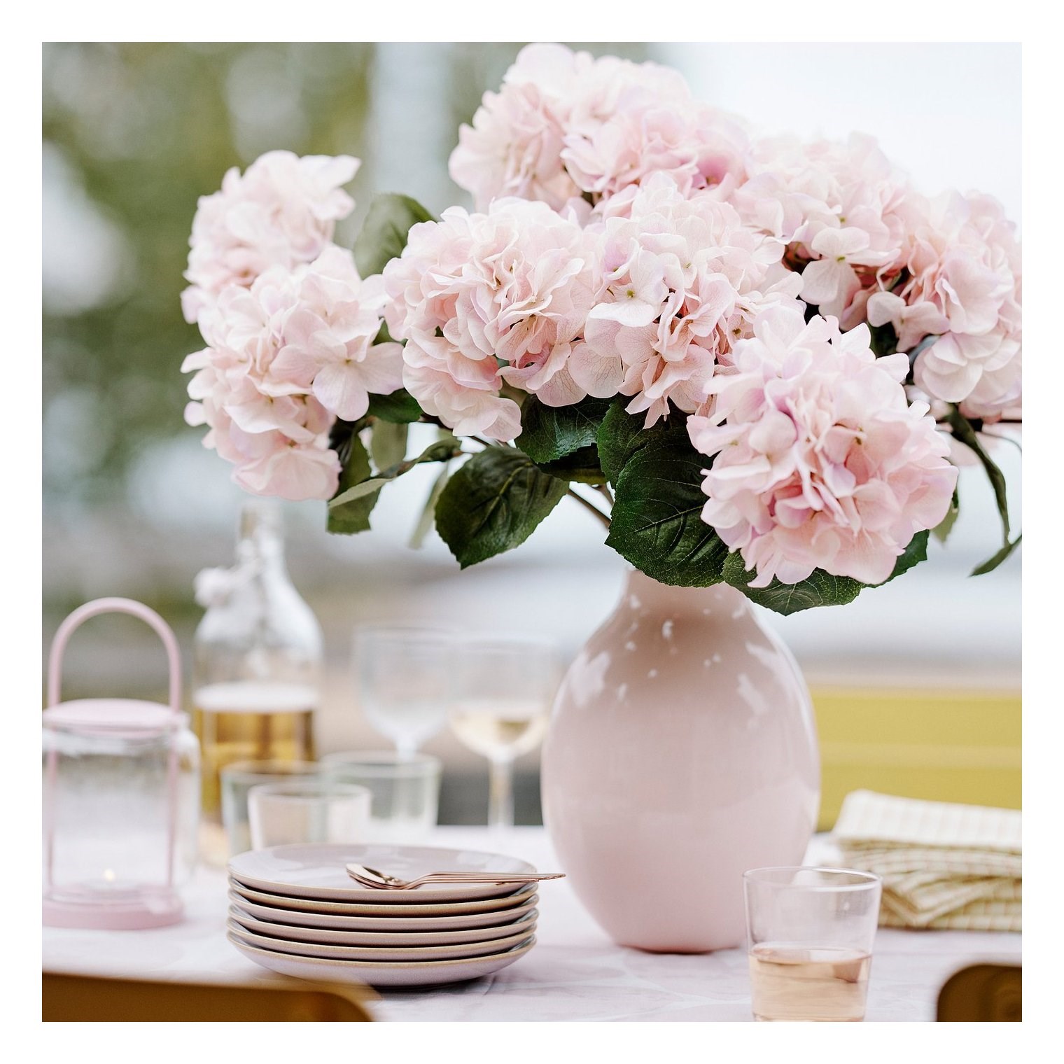 IKE SMYCKA YAPAY ÇİÇEK PEMBE 55 CM ORTANCA 80617683