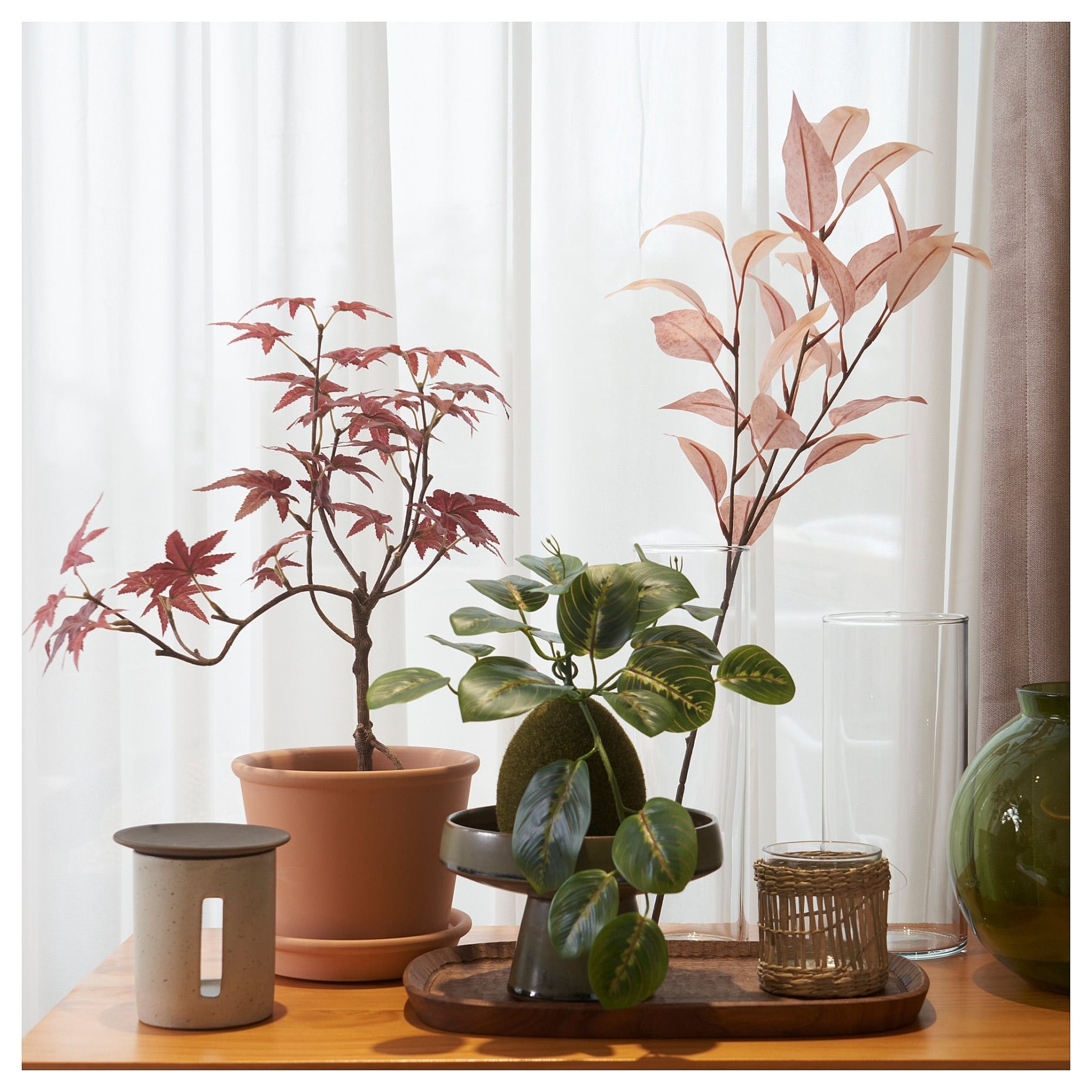 IKE SMYCKA YAPAY ÇİÇEK PEMBE 60 CM OKALİPTÜS 10560114
