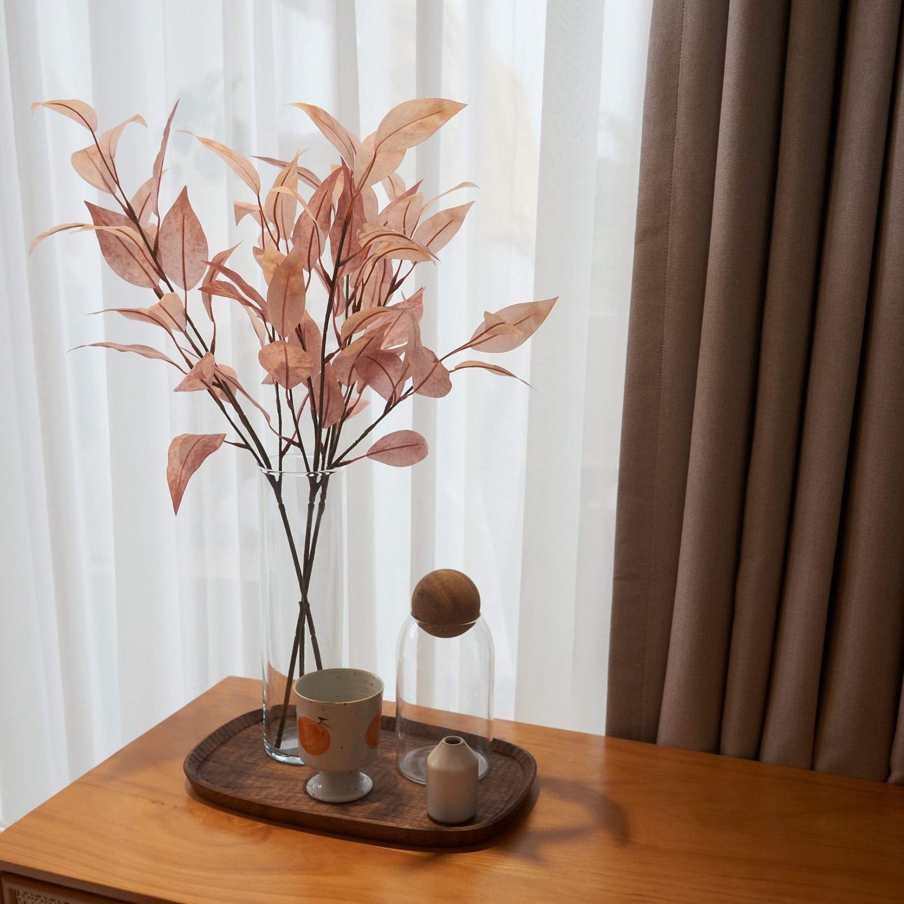 IKE SMYCKA YAPAY ÇİÇEK PEMBE 60 CM OKALİPTÜS 10560114