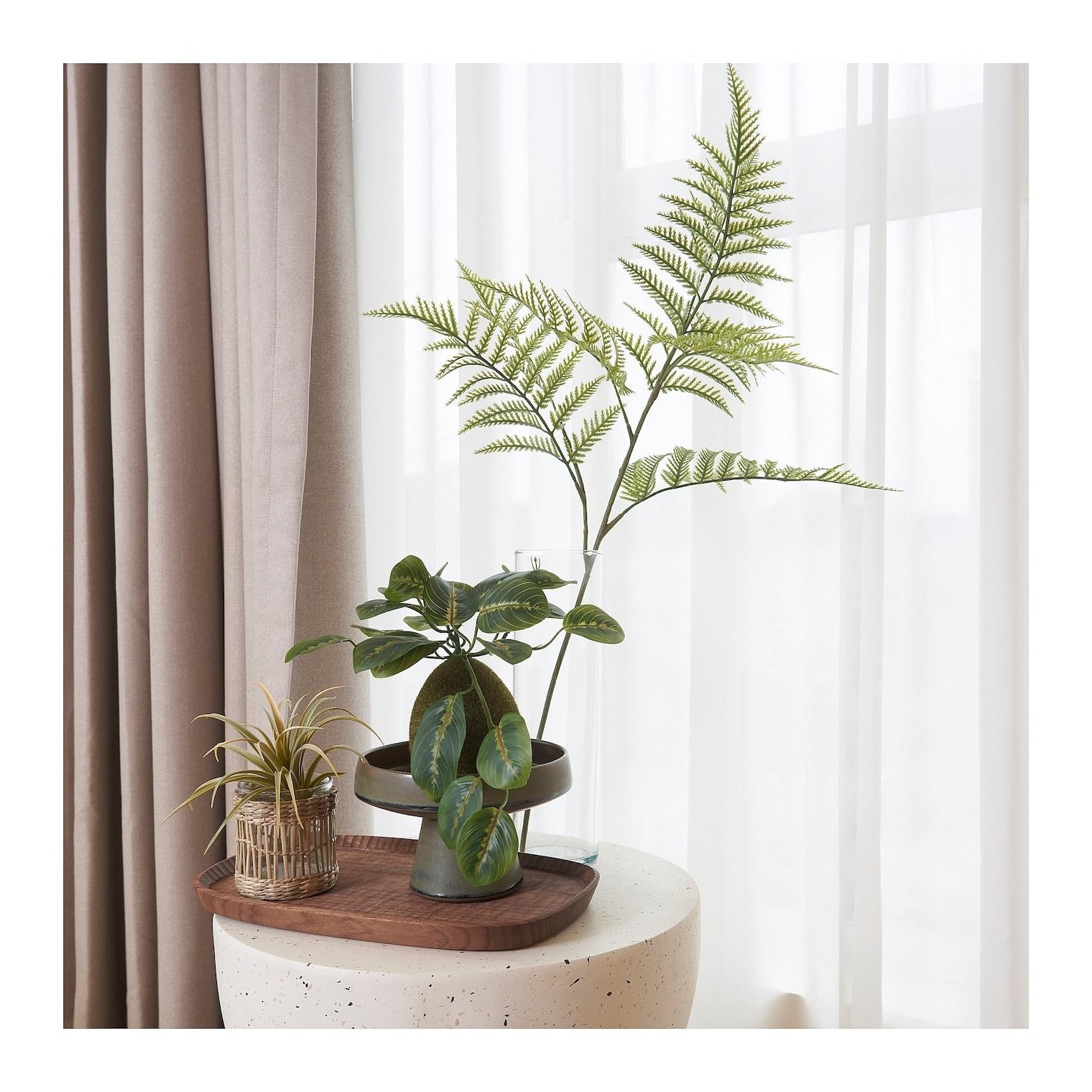 IKE SMYCKA YAPAY ÇİÇEK YEŞİL 63 CM EĞRİLTİOTU 20560142
