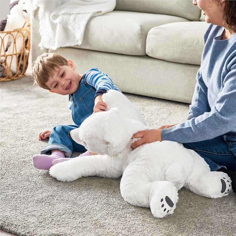 IKE SNUTTIG YUMUŞAK OYUNCAK BEYAZ 60 CM 70298101
