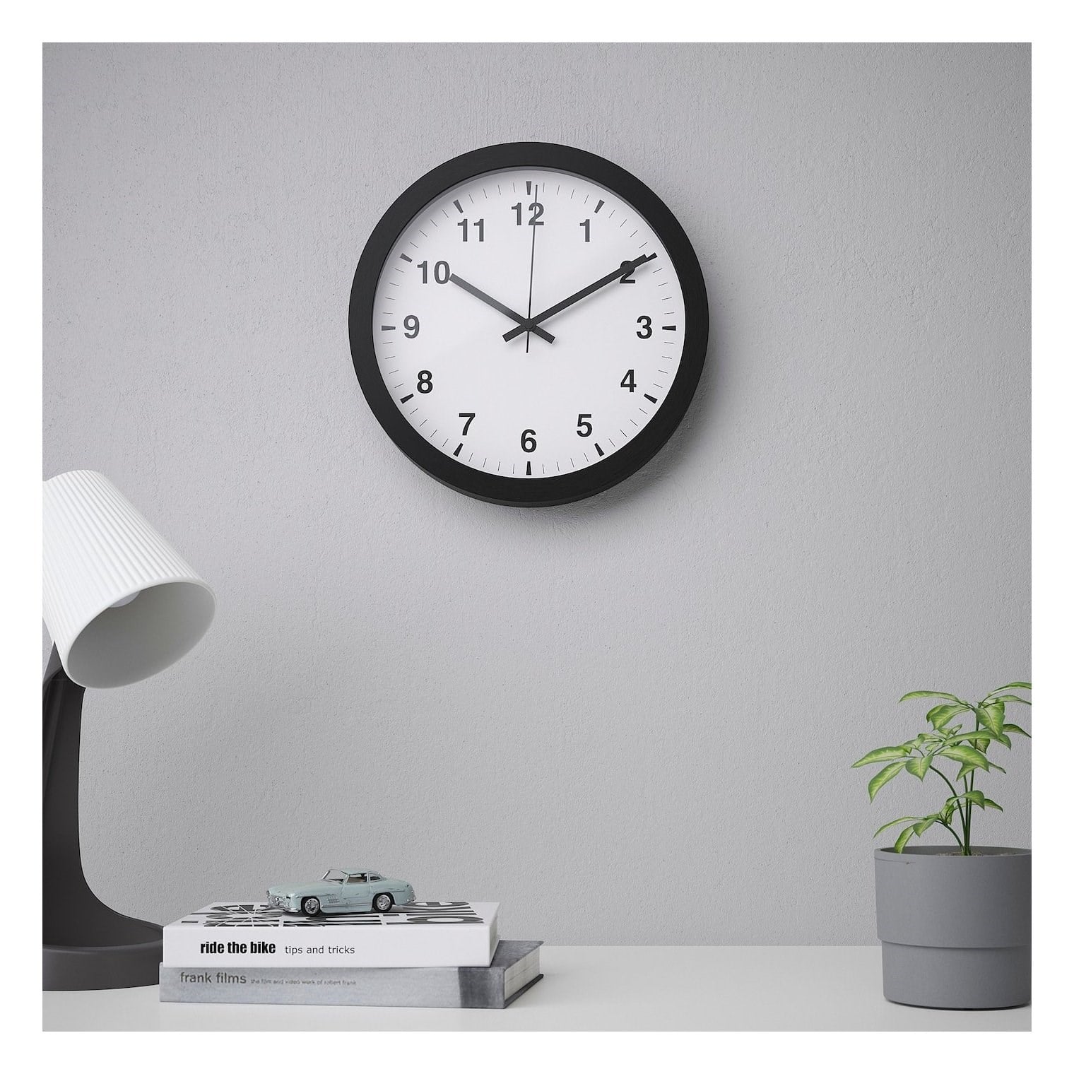 IKE TJALLA DUVAR SAATİ SİYAH 28 CM 40540884