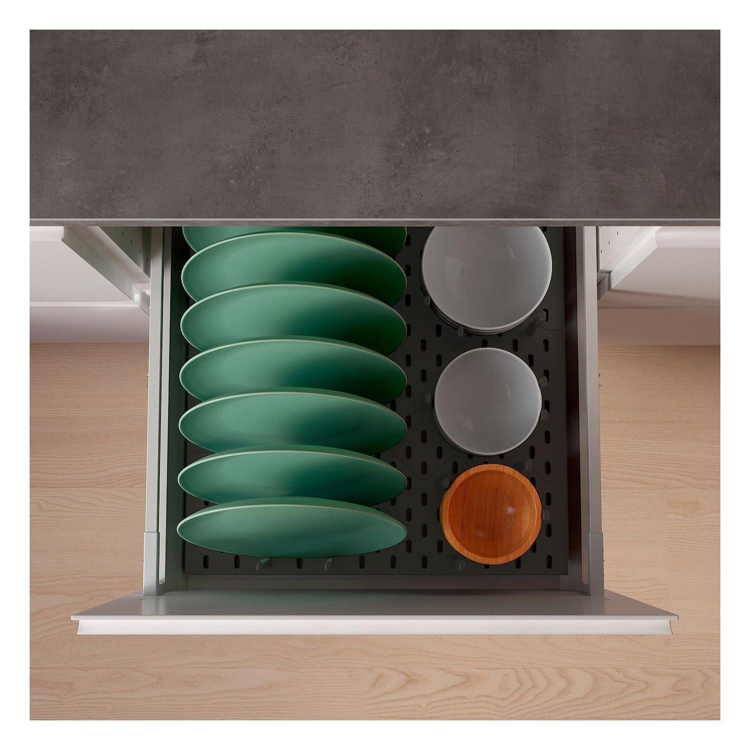 IKE UPPDATERA ÇEKMECE DÜZENLEYİCİ ANTRASİT 60 CM 60460008