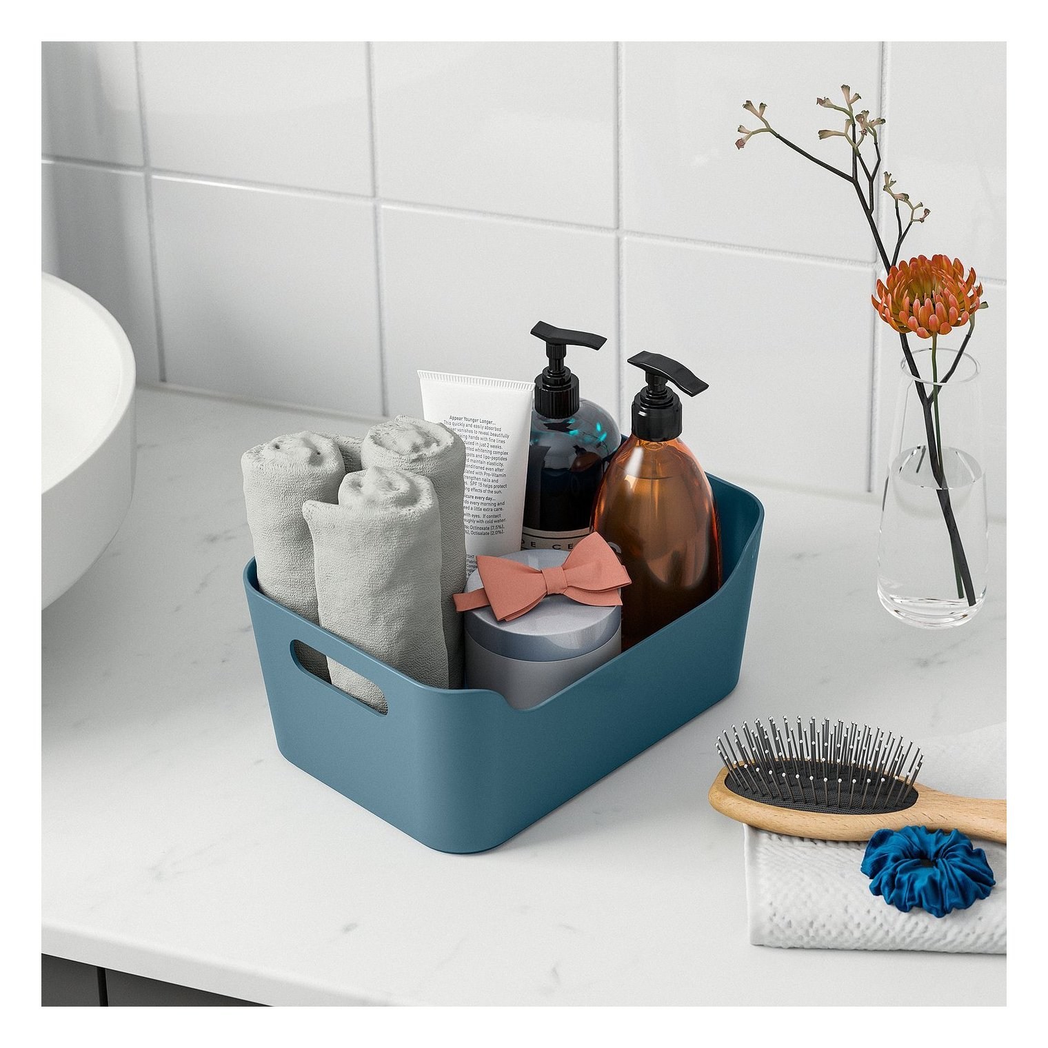 IKE UPPDATERA KUTU GRİ-MAVİ 24X17 CM 00610548